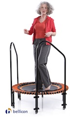 Mature Woman On Bellicon Rebounder