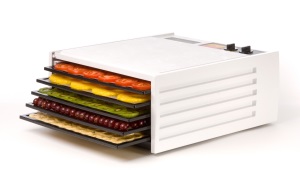 Excalibur 5 Tray Dehydrator White with Timer